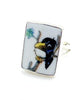Cartoon Bird Vintage Pottery Ring- Size 6