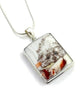 Fluffy Puppy Pendant on Silver Chain
