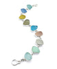 Pastel Sea Glass Bracelet #2 - 7 3/4