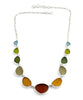 Earth Tone Sea Glass 11 Piece Necklace