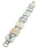 Makers Mark Vintage Pottery Double Link Shard Bracelet #2 - 8