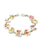 Soft Floral Vintage Pottery Multi Shape Bracelet - 8