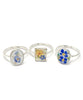 Blue & Yellow Vintage Pottery 'Baby