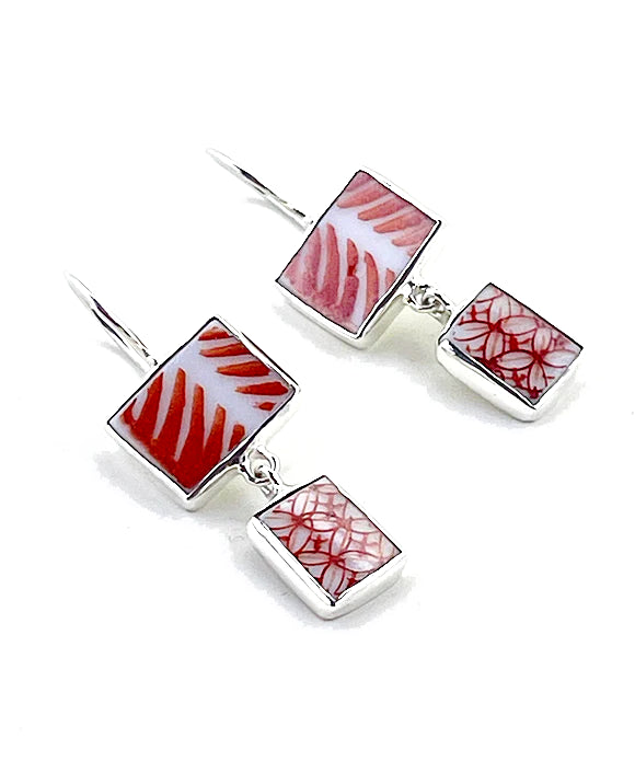 JL925 Jessica Lee Vintage Pottery Earrings – Jessica Lee Designs