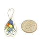 Cornucopia Vintage Pottery Drop Single Earrings