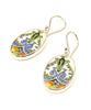 Decorative Vintage Pottery Drop Single Earrings