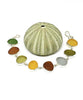 Light Earth Tone Sea Glass Bracelet