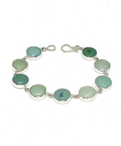 Aqua Sea Marble Bracelet - 8