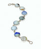 Rare Opaque White Sea Marble Bracelet - 7 1/2