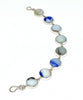 Rare Opaque White Sea Marble Bracelet - 7 1/2