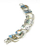 California Vintage Pottery Double Link Bracelet - 7 1/2