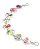 Floral Vintage Pottery Natural Shape Bracelet - 7 1/2