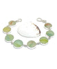 Soft Pastel Sea Glass Marble Bracelet - 7 1/2
