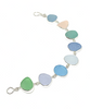 Pastel Sea Glass Bracelet - 7 1/2