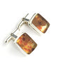 Fused Glass Cuff Links
