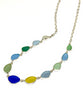 Ocean Colors 11 Piece Sea Glass Necklace