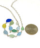 Ocean Colors 11 Piece Sea Glass Necklace