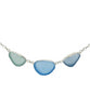 Shades of Blues & Aqua 3 Piece Sea Glass Necklace