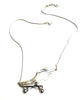 Vintage Roller Skate Necklace