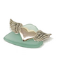 Sterling Silver Heart with Wings Pin