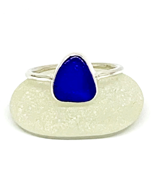 Dark Cobalt Sea Glass 