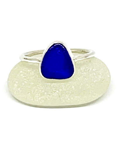 Dark Cobalt Sea Glass 