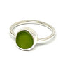 Olive Green Sea Glass 