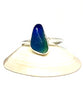 Unusual Blue & Green Melded Sea Glass 