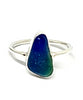 Unusual Blue & Green Melded Sea Glass 