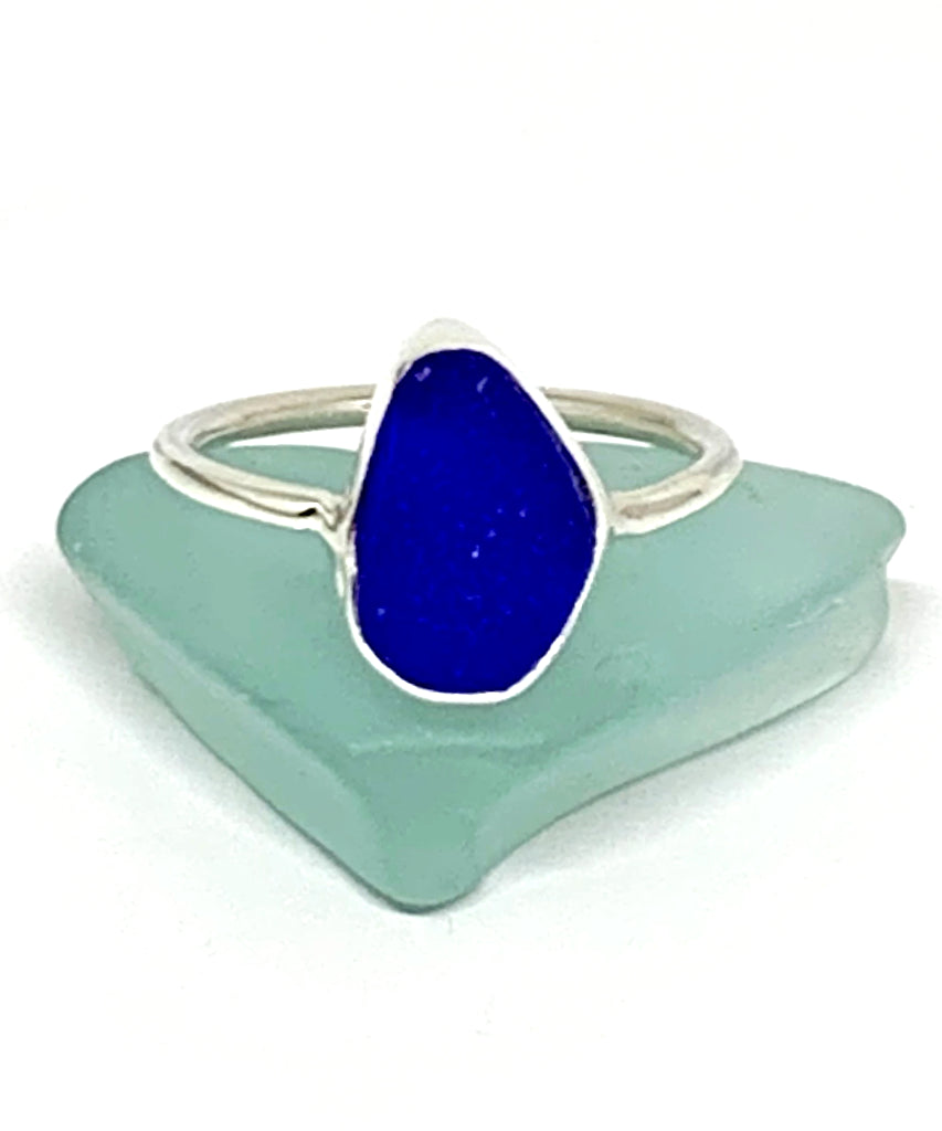 Cobalt Blue Sea Glass 