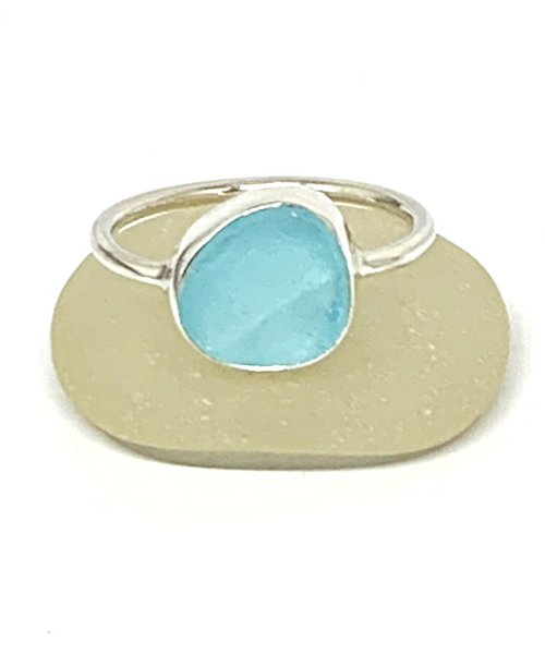 Bright Aqua Sea Glass 