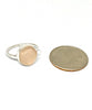 Unusual Textured Pink Sea Glass 
