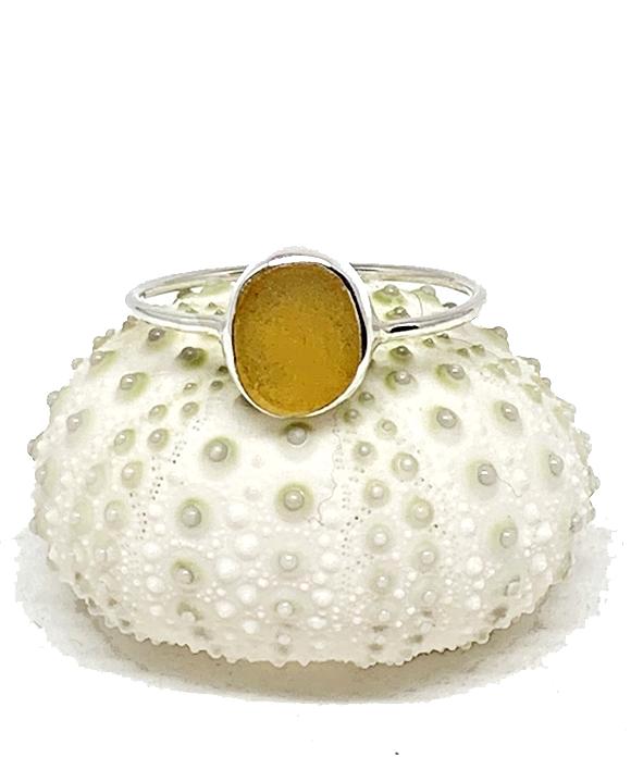 Amber Sea Glass Stack Able 