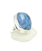 Faceted Amazonite Large Chunky Shape Ring - Size 8