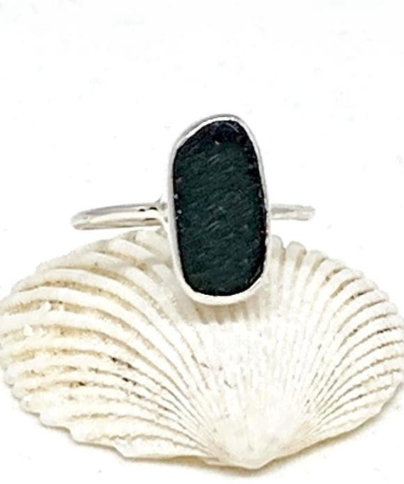 Black Sea Glass Stack Able 