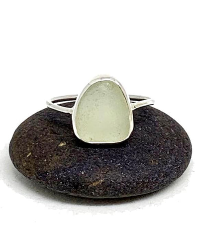 Clear Sea Glass Stack Able 