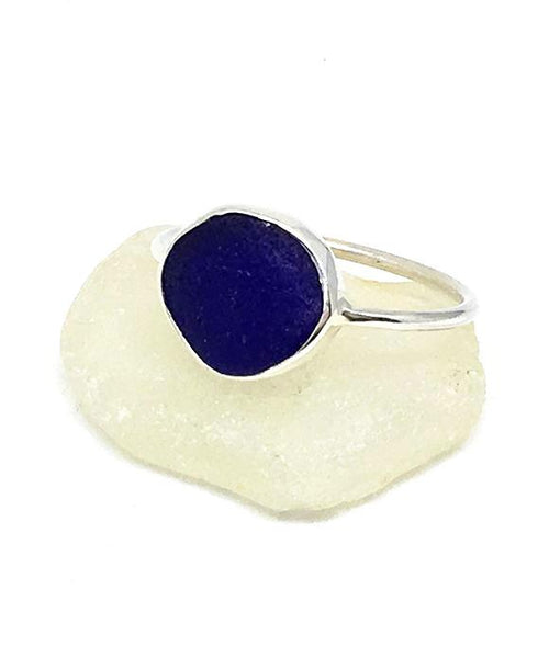 Dark Cobalt Sea Glass 