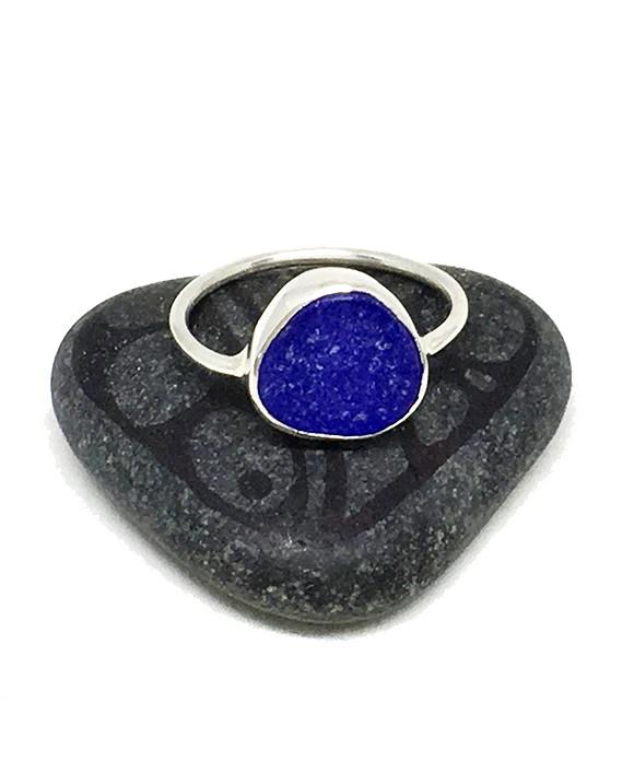 Dark Cobalt Sea Glass 
