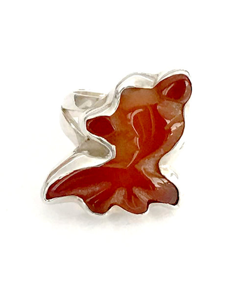 Koi Agate Ring - Size 6