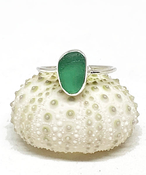 Teal Green Sea Glass 
