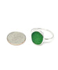 Lime Green Sea Glass 
