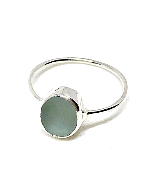 Light Grey Sea Glass Stack Able 