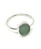 Soft Aqua Blue Sea Glass Stack Able 