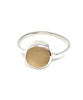 Round Pink Sea Glass Stack Able 