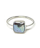Dark Gray Square Pearl 