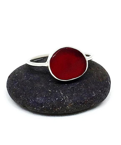 Rare Red Sea Glass 