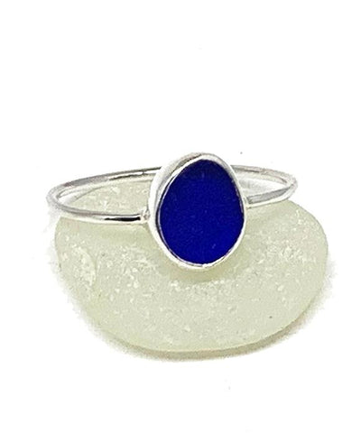 Cobalt Blue Sea Glass 