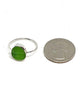 Textured Dark Lime Green 