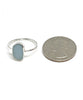 Pale Blue Jadite Sea Glass 