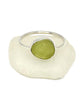 Light Yellow Sea Glass 
